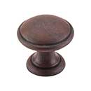 Top Knobs [M1225] Die Cast Zinc Cabinet Knob - Rounded Series - Patina Rouge Finish - 1 1/4&quot; Dia.