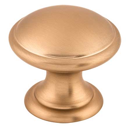 Top Knobs [M1580] Die Cast Zinc Cabinet Knob - Rounded Series - Brushed Bronze Finish - 1 1/4" Dia.