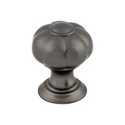 Top Knobs [TK690AG] Die Cast Zinc Cabinet Knob - Allington Series - Ash Gray Finish - 1" Dia.