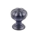 Top Knobs [TK690BLK] Die Cast Zinc Cabinet Knob - Allington Series - Flat Black Finish - 1&quot; Dia.