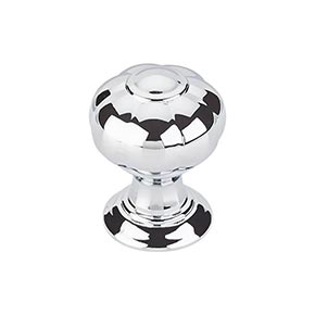 Top Knobs [TK690PC] Die Cast Zinc Cabinet Knob - Allington Series - Polished Chrome Finish - 1" Dia. 
