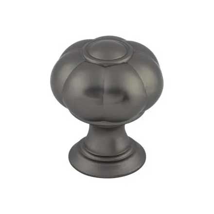 Top Knobs [TK691AG] Die Cast Zinc Cabinet Knob - Allington Series - Ash Gray Finish - 1 1/4" Dia.