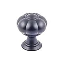 Top Knobs [TK691BLK] Die Cast Zinc Cabinet Knob - Allington Series - Flat Black Finish - 1 1/4" Dia.