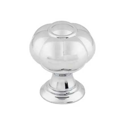 Top Knobs [TK691PC] Die Cast Zinc Cabinet Knob - Allington Series - Polished Chrome Finish - 1 1/4&quot; Dia.