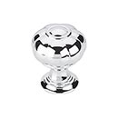 Top Knobs [TK691PC] Die Cast Zinc Cabinet Knob - Allington Series - Polished Chrome Finish - 1 1/4&quot; Dia.