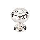 Top Knobs [TK691PN] Die Cast Zinc Cabinet Knob - Allington Series - Polished Nickel Finish - 1 1/4" Dia.