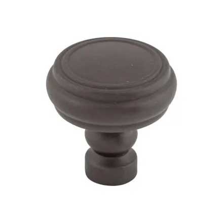 Top Knobs [TK880SAB] Die Cast Zinc Cabinet Knob - Brixton Series - Sable Finish - 1 1/4&quot; Dia.