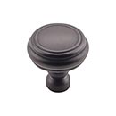 Top Knobs [TK880SAB] Die Cast Zinc Cabinet Knob - Brixton Series - Sable Finish - 1 1/4" Dia.