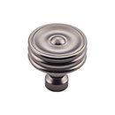 Top Knobs [TK881AG] Die Cast Zinc Cabinet Knob - Brixton Series - Ash Gray Finish - 1 1/4&quot; Dia.