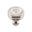 Top Knobs [TK881BSN] Die Cast Zinc Cabinet Knob - Brixton Series - Brushed Satin Nickel Finish - 1 1/4&quot; Dia.