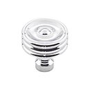 Top Knobs [TK881PC] Die Cast Zinc Cabinet Knob - Brixton Series - Polished Chrome Finish - 1 1/4&quot; Dia.