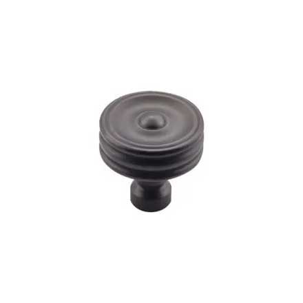 Top Knobs [TK881SAB] Die Cast Zinc Cabinet Knob - Brixton Series - Sable Finish - 1 1/4&quot; Dia.