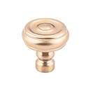 Top Knobs [TK882HB] Die Cast Zinc Cabinet Knob - Brixton Series - Honey Bronze Finish - 1 1/4&quot; Dia.