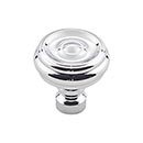 Top Knobs [TK882PC] Die Cast Zinc Cabinet Knob - Brixton Series - Polished Chrome Finish - 1 1/4&quot; Dia.