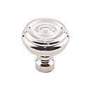 Top Knobs [TK882PN] Die Cast Zinc Cabinet Knob - Brixton Series - Polished Nickel Finish - 1 1/4" Dia.