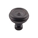 Top Knobs [TK882SAB] Die Cast Zinc Cabinet Knob - Brixton Series - Sable Finish - 1 1/4&quot; Dia.