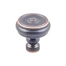 Top Knobs [TK882UM] Die Cast Zinc Cabinet Knob - Brixton Series - Umbrio Finish - 1 1/4" Dia.