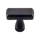 Top Knobs [TK850BLK] Die Cast Zinc Cabinet Knob - Kingsbridge Series - Flat Black Finish - 1 3/8" L