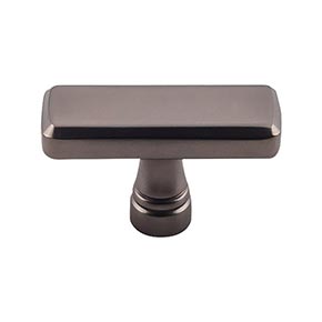 Top Knobs [TK851AG] Die Cast Zinc Cabinet Knob - Kingsbridge Series - Ash Gray Finish - 1 7/8" L