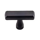 Top Knobs [TK851BLK] Die Cast Zinc Cabinet Knob - Kingsbridge Series - Flat Black Finish - 1 7/8" L