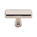 Top Knobs [TK851PN] Die Cast Zinc Cabinet Knob - Kingsbridge Series - Polished Nickel Finish - 1 7/8" L