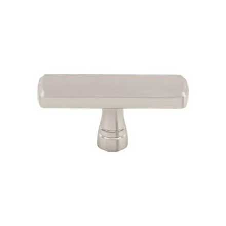 Top Knobs [TK852BSN] Die Cast Zinc Cabinet Knob - Kingsbridge Series - Brushed Satin Nickel Finish - 2 3/8" L