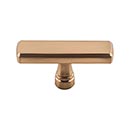 Top Knobs [TK852HB] Die Cast Zinc Cabinet Knob - Kingsbridge Series - Honey Bronze Finish - 2 3/8&quot; L