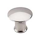 Top Knobs [M1307] Die Cast Zinc Cabinet Knob - Lund Series - Polished Nickel Finish - 1 1/4&quot; Dia.