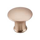 Top Knobs [M1593] Die Cast Zinc Cabinet Knob - Lund Series - Brushed Bronze Finish - 1 1/4" Dia.