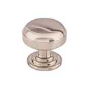 Top Knobs [TK3000BSN] Die Cast Zinc Cabinet Knob - Ellis Series - Brushed Satin Nickel Finish - 1 1/4" Dia.