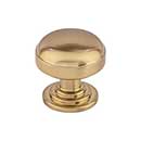 Top Knobs [TK3000HB] Die Cast Zinc Cabinet Knob - Ellis Series - Honey Bronze Finish - 1 1/4&quot; Dia.
