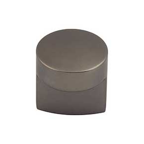 Top Knobs [TK3040AG] Die Cast Zinc Cabinet Knob - Hartridge Series - Ash Gray Finish - 1 1/8" Dia.