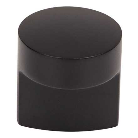 Top Knobs [TK3040BLK] Die Cast Zinc Cabinet Knob - Hartridge Series - Flat Black Finish - 1 1/8&quot; Dia.