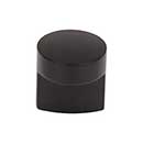 Top Knobs [TK3040BLK] Die Cast Zinc Cabinet Knob - Hartridge Series - Flat Black Finish - 1 1/8&quot; Dia.