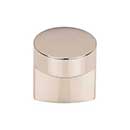 Top Knobs [TK3040PN] Die Cast Zinc Cabinet Knob - Hartridge Series - Polished Nickel Finish - 1 1/8" Dia.