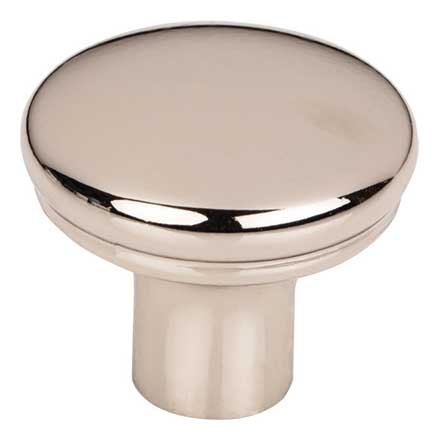 Top Knobs [TK3050PN] Die Cast Zinc Cabinet Knob - Julian Series - Polished Nickel Finish - 1 1/4&quot; Dia.