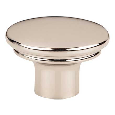 Top Knobs [TK3051PN] Die Cast Zinc Cabinet Knob - Julian Series - Polished Nickel Finish - 1 3/8&quot; L