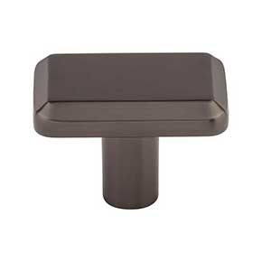 Top Knobs [TK3010AG] Die Cast Zinc Cabinet T-Knob - Telfair Series - Ash Gray Finish - 1 1/2" L
