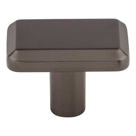 Top Knobs [TK3010AG] Die Cast Zinc Cabinet T-Knob - Telfair Series - Ash Gray Finish - 1 1/2" L