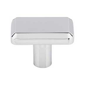 Top Knobs [TK3010PC] Die Cast Zinc Cabinet T-Knob - Telfair Series - Polished Chrome Finish - 1 1/2" L