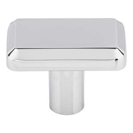 Top Knobs [TK3010PC] Die Cast Zinc Cabinet T-Knob - Telfair Series - Polished Chrome Finish - 1 1/2" L