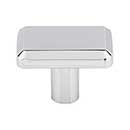 Top Knobs [TK3010PC] Die Cast Zinc Cabinet T-Knob - Telfair Series - Polished Chrome Finish - 1 1/2" L