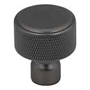 Top Knobs [TK3260AG] Steel Cabinet Knob - Garrison Series - Ash Gray Finish - 1 1/8" Dia.