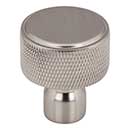 Top Knobs [TK3260BSN] Steel Cabinet Knob - Garrison Series - Brushed Satin Nickel Finish - 1 1/8" Dia.