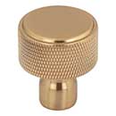 Top Knobs [TK3260HB] Steel Cabinet Knob - Garrison Series - Honey Bronze Finish - 1 1/8" Dia.