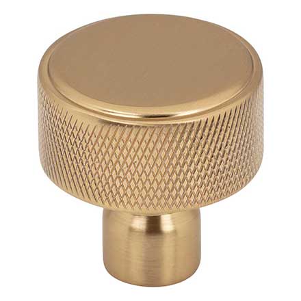 Top Knobs [TK3261HB] Steel Cabinet Knob - Garrison Series - Honey Bronze Finish - 1 1/4&quot; Dia.