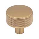 Top Knobs [TK3230HB] Steel Cabinet Knob - Burnham Series - Honey Bronze Finish - 1 1/4&quot; Dia.