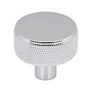 Top Knobs [TK3230PC] Steel Cabinet Knob - Burnham Series - Polished Chrome Finish - 1 1/4" Dia.