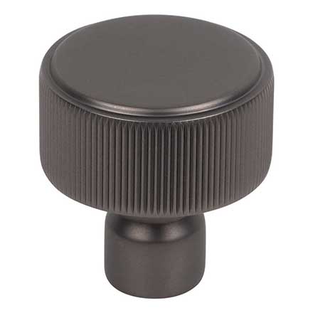 Top Knobs [TK3250AG] Steel Cabinet Knob - Dempsey Series - Ash Gray Finish - 1 1/4&quot; Dia.