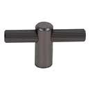 Top Knobs [TK3251AG] Steel Cabinet Knob - Dempsey Series - Ash Gray Finish - 2 1/2" L